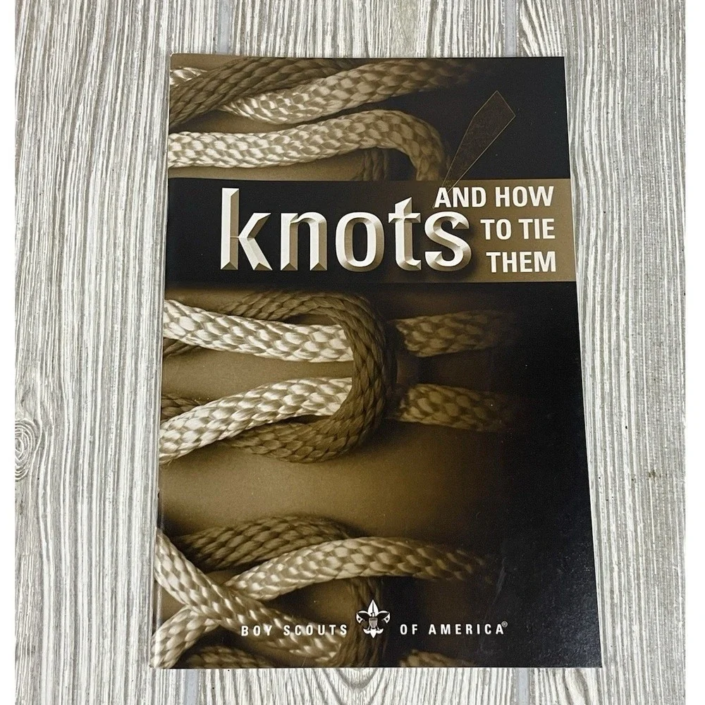 Boy Scouts of America Knots and How to Tie Them Handbook 2005 BSA 33170A